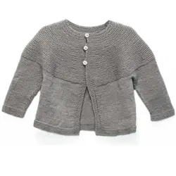 Round Yoke Cardigan D