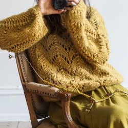 Gepard Montgolfier – balloon-sleeved sweater D