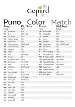 Color Match: Puno - Kid Seta