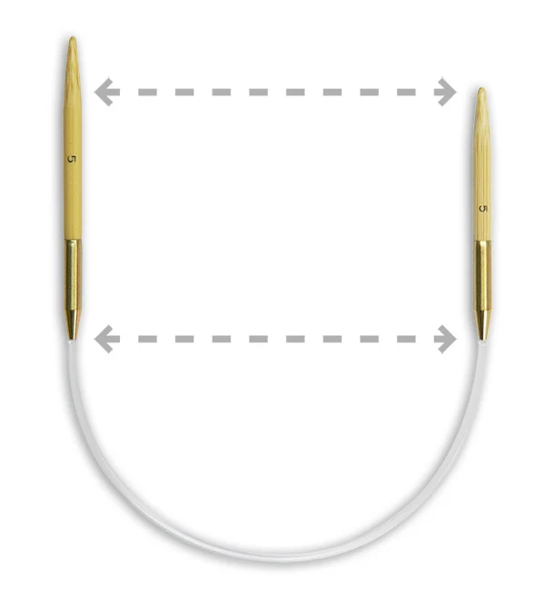 SeeKnit Asymmetrical circular needles