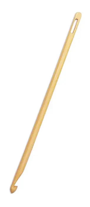 SeeKnit Bamboo crochet hook with eye