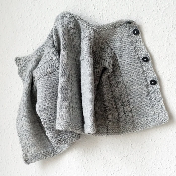 Gepard Siblings – three-in-one baby cardigan