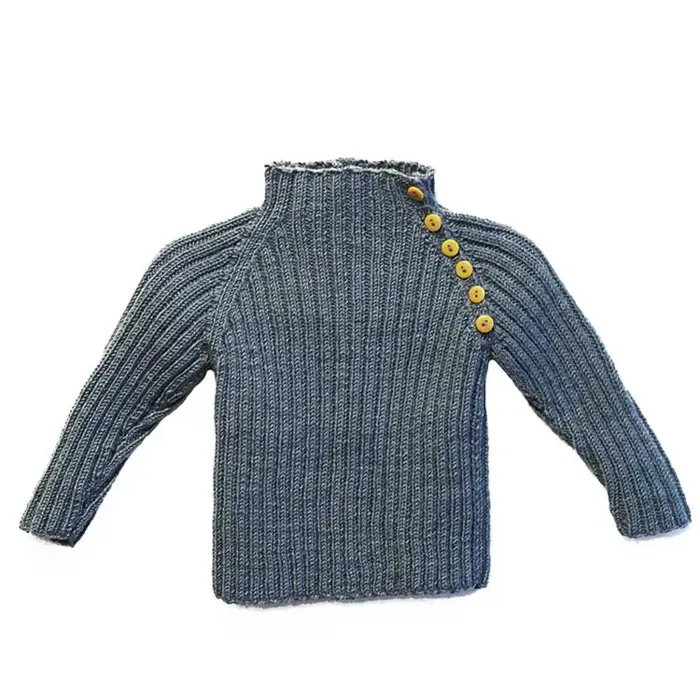 Runes Rib & Raglan Sweater D
