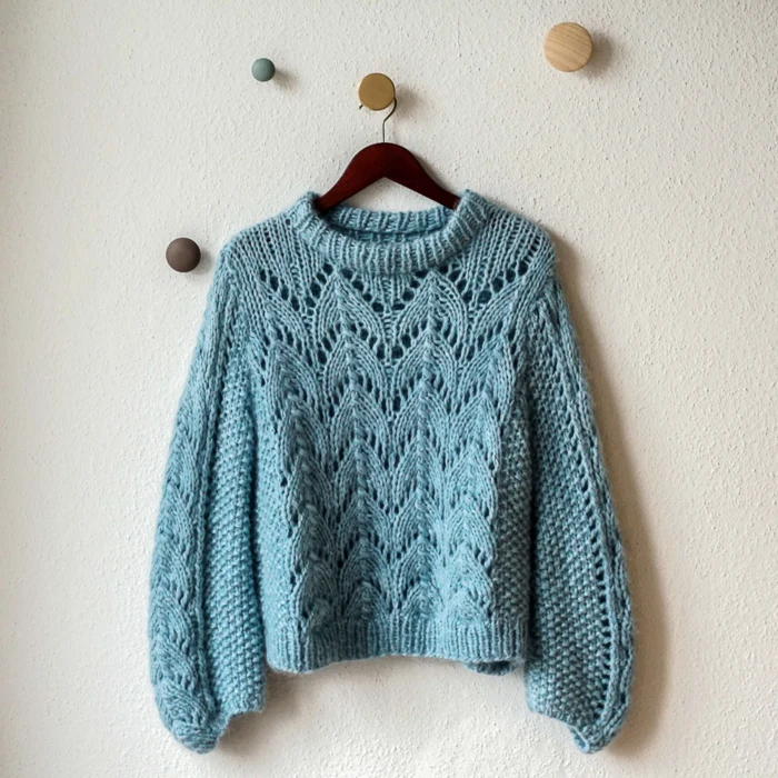 Gepard Montgolfier – balloon-sleeved sweater D