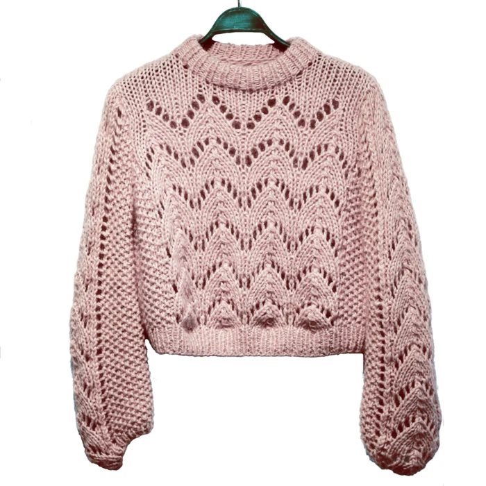 Gepard Montgolfier – balloon-sleeved sweater