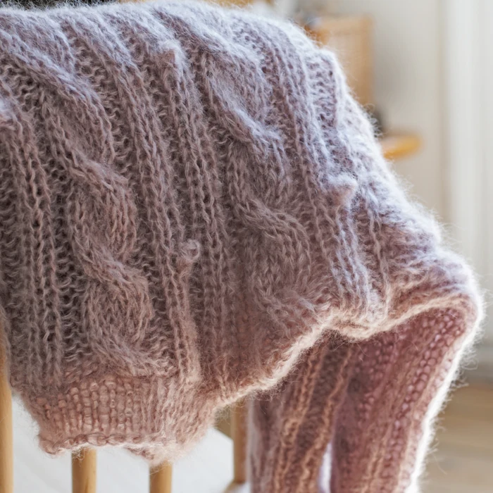 Gepard Cropped Mohair Sweater D