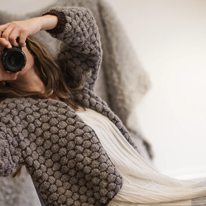 gepardgarn - bubbalo cardigan