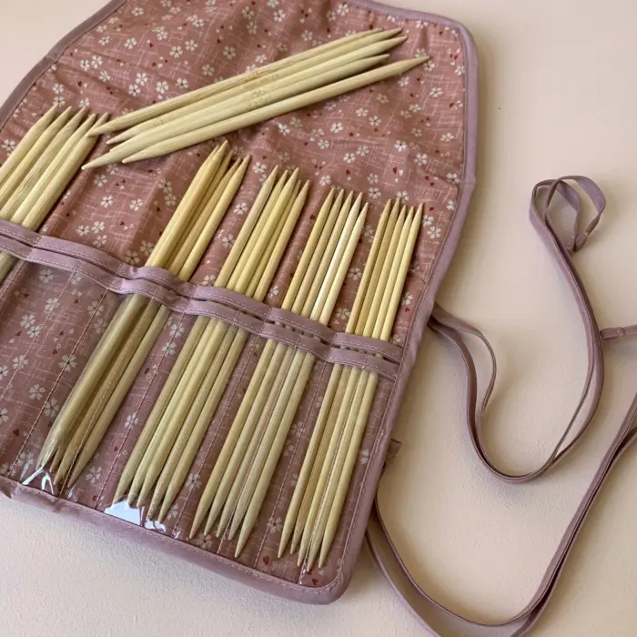 Seeknit Shirotake - Double Pointed needle set - 8 inch (6 needle sizes)
