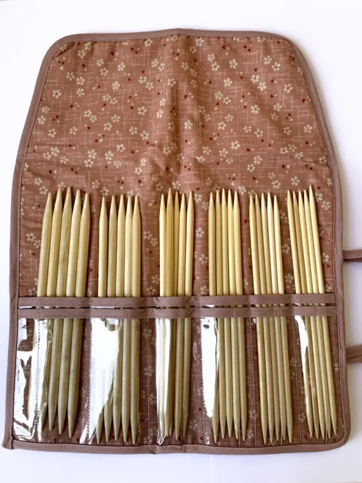 Seeknit Shirotake - Double Pointed needle set - 8 inch (6 needle sizes)