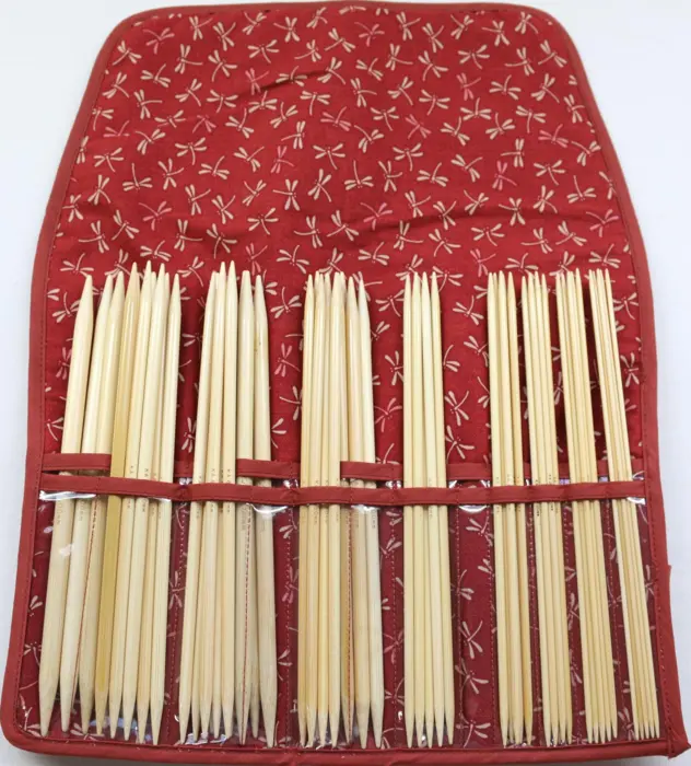 Seeknit Shirotake - Double Pointed needle set - 8 inch (11 needle sizes)