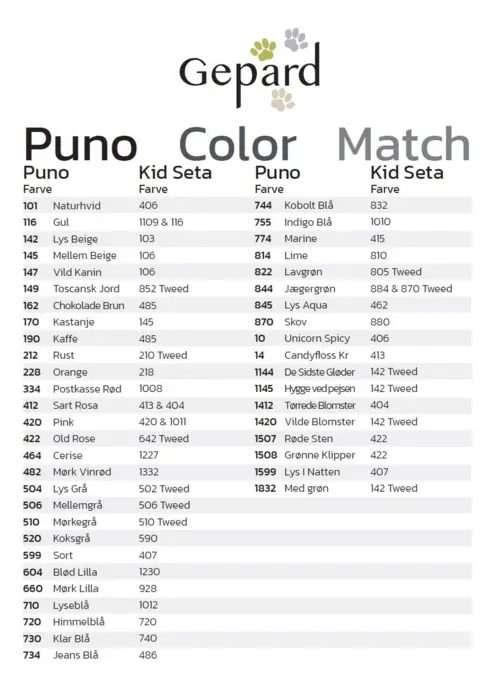 Color Match: Puno - Kid Seta