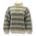Gepard Nordic OXO Border Sweater, black/white