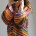 Gepard Gefion multi stripe mohair cardigan