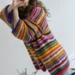 Gepard Gefion multi stripe mohair cardigan D