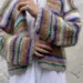 Gepard Strangeng –  striped short cardigan
