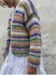 Gepard Strangeng –  striped short cardigan